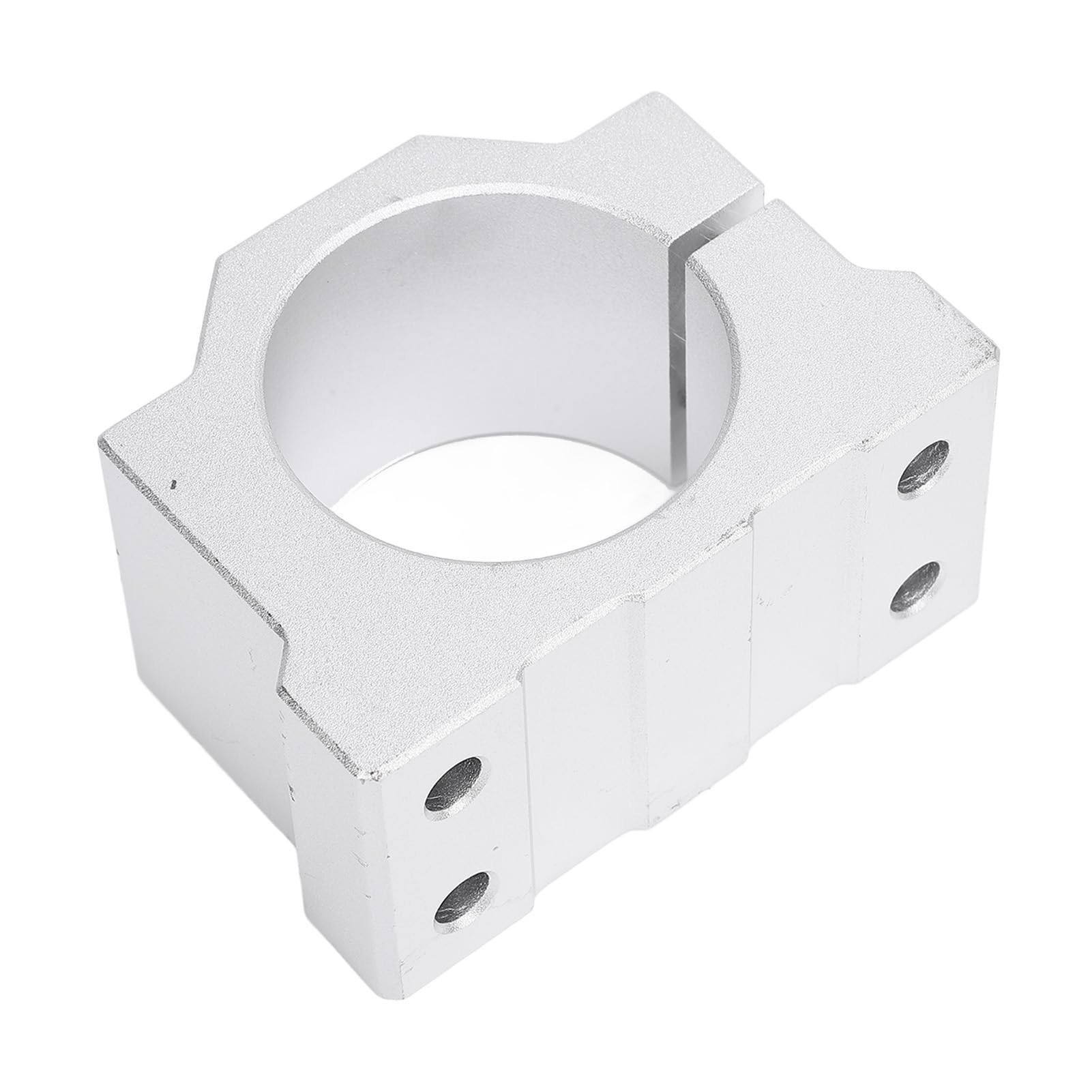 Support de moteur pour pince de broche 45 mm, support de montage pour routeur CNC en alliage d’aluminium, pince de broche de moteur de précision pour base de broche de 45 mm avec