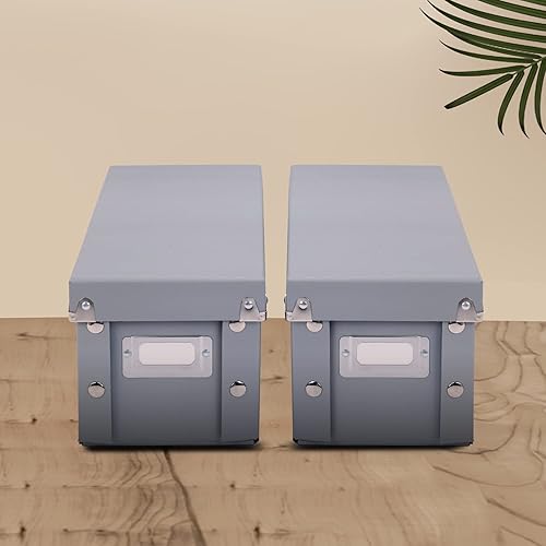Miniatura 2 de Snap-N-Store Caja de almacenamiento de CD  Paquete de 12  Soporte duradero para discos con tapa para almacenar discos (paquete de 2  CD, Ultimate
