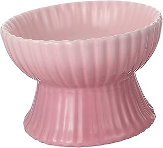 iplusmile Tigela De Cerâmica Para Animais De Estimação Tigela De Água De Cerâmica Tigelas Para Gatos De Cerâmica Dispensador De Alimentação Para Animais De Estimação Tigela De Alimentação