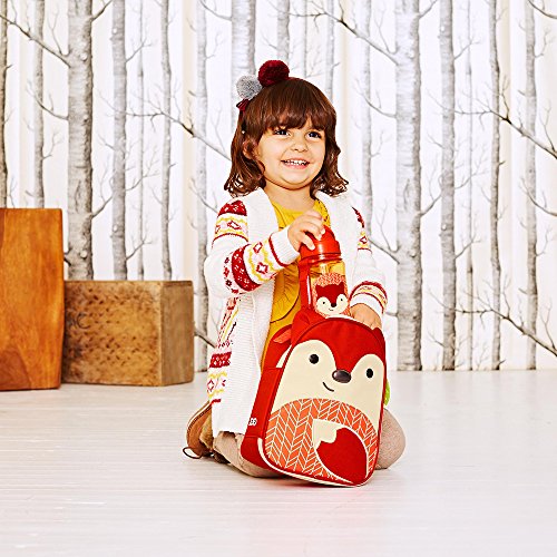 Lancheira Zoo Raposa, Skip Hop, Vermelho