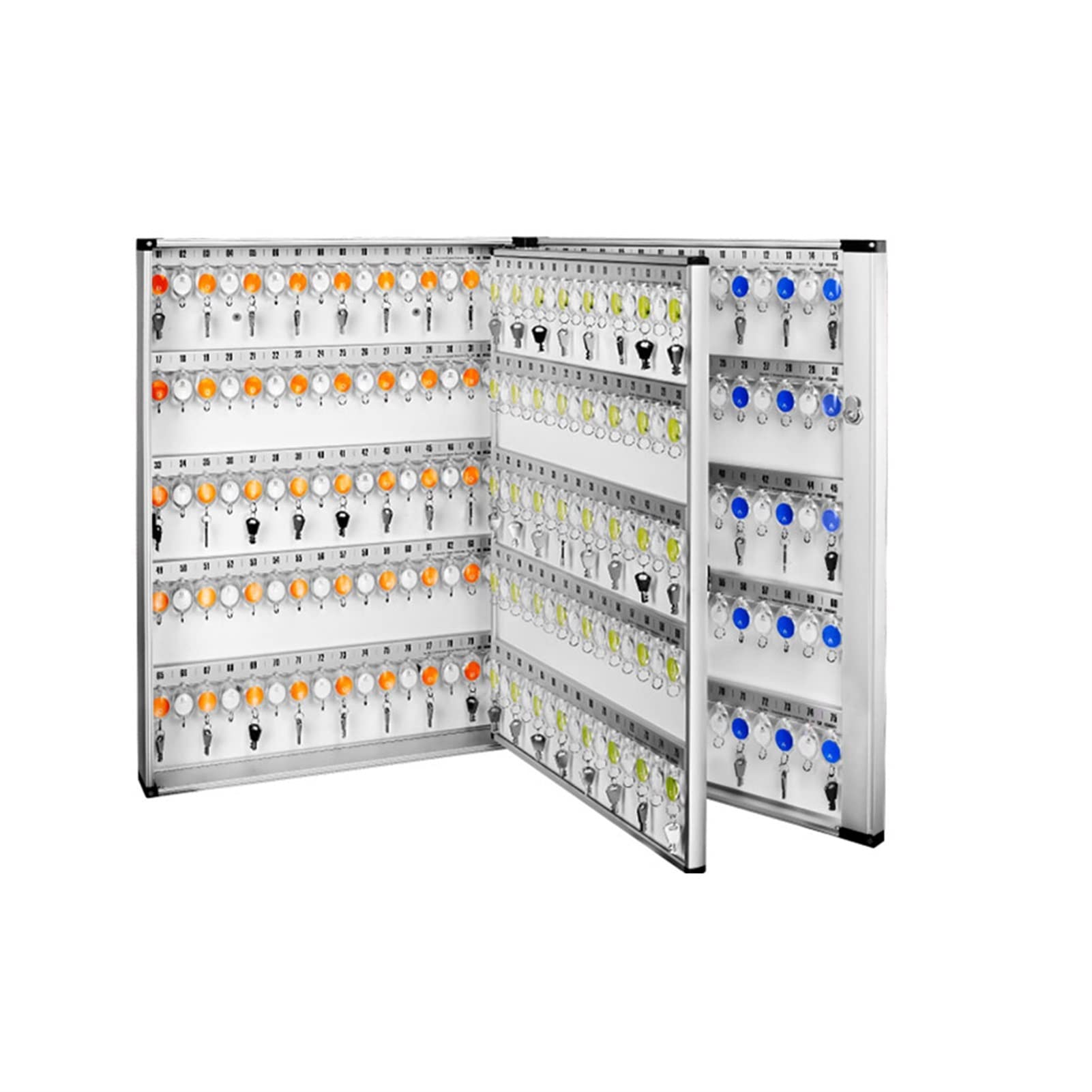 Gabinete para Llaves Caja de Bloqueo para gabinete de Llaves 305 Gabinete para Llaves con Cerradura combinada Caja de Bloqueo para Montaje en Pared para Uso Comercial o Privado