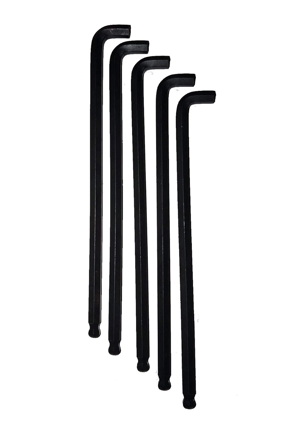 Eklind Tool 18506 3mm Stubby-Ball-Hex-L Key Allen Wrench, Pack of 5