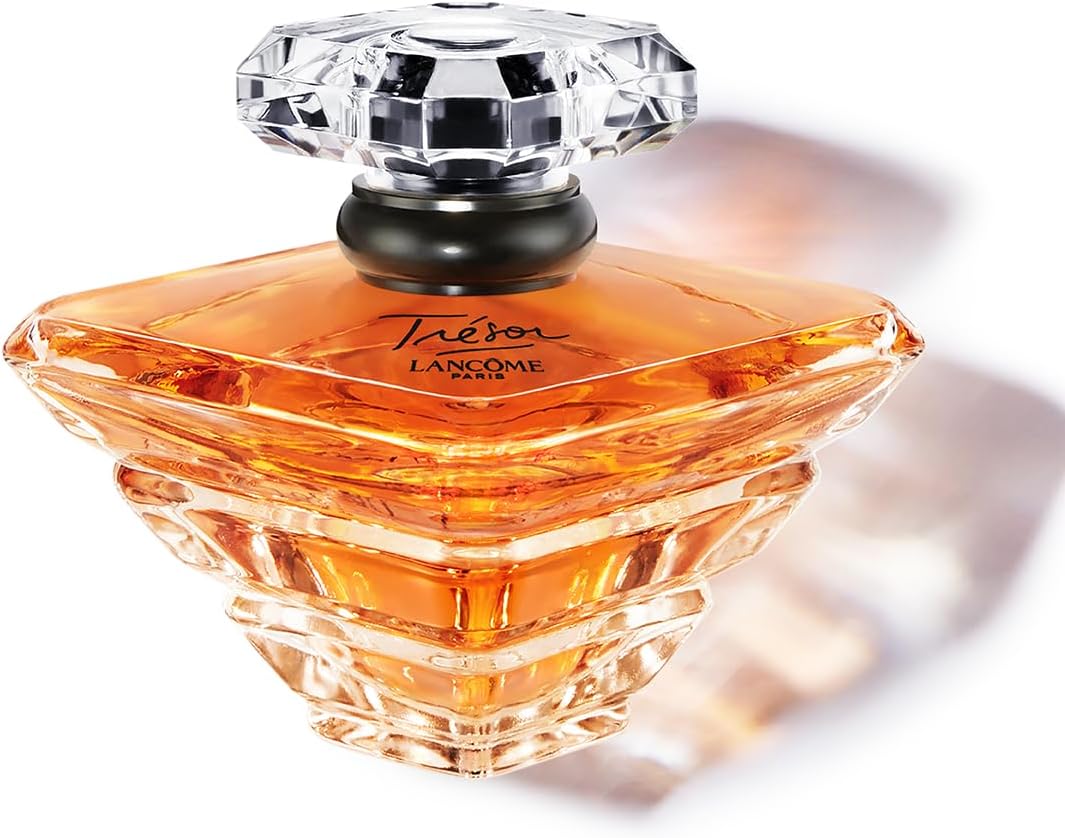 Trésor Eau de Parfum - Long Lasting Fragrance with Notes of Rose, Lilac, Peach & Apricot Blossom - Elegant & Romantic Women's Perfume