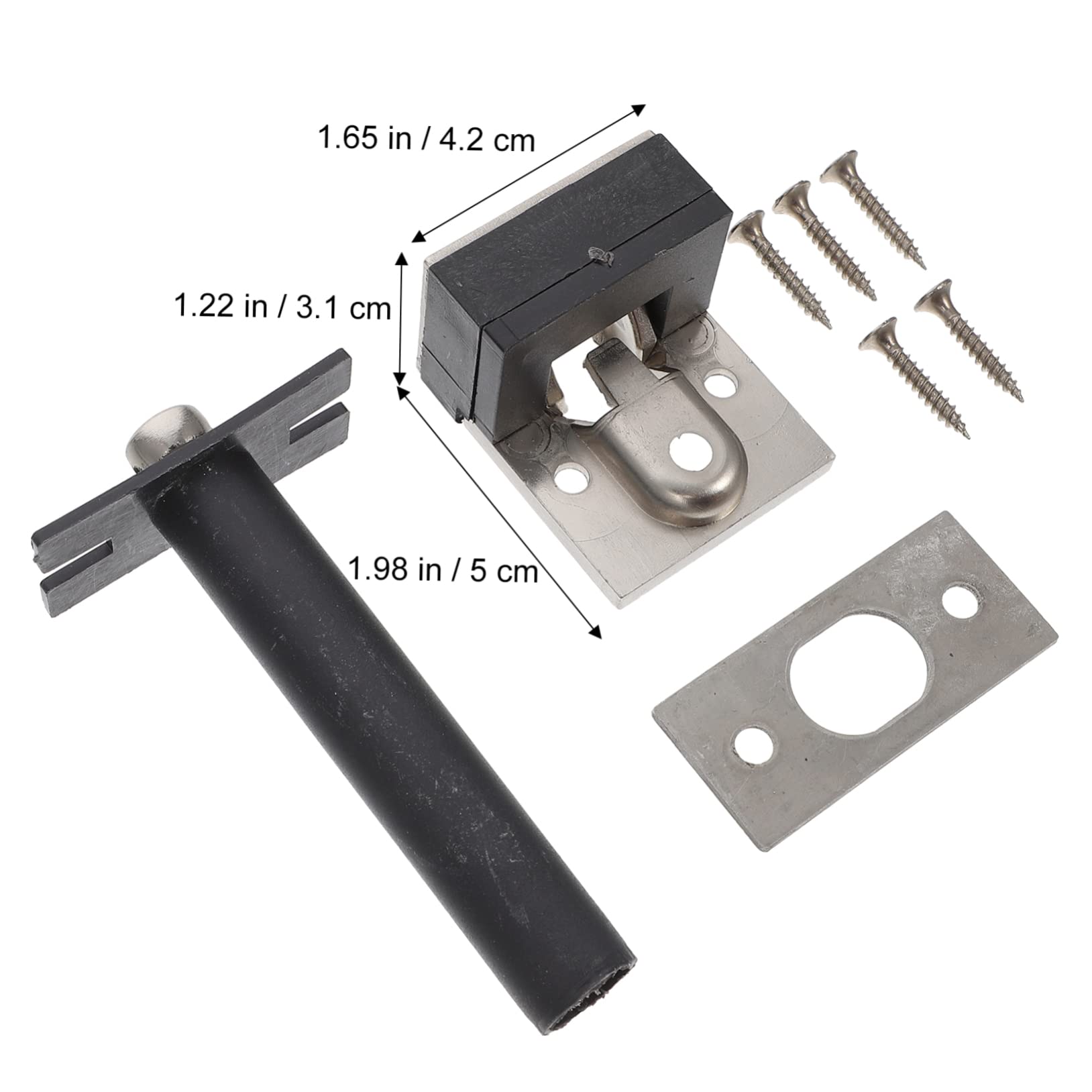 2sets Serrature Catena Antifurto Lega Di Zinco Con Chiusura Sicura Per Porte Per Case e Strutture Ricettive