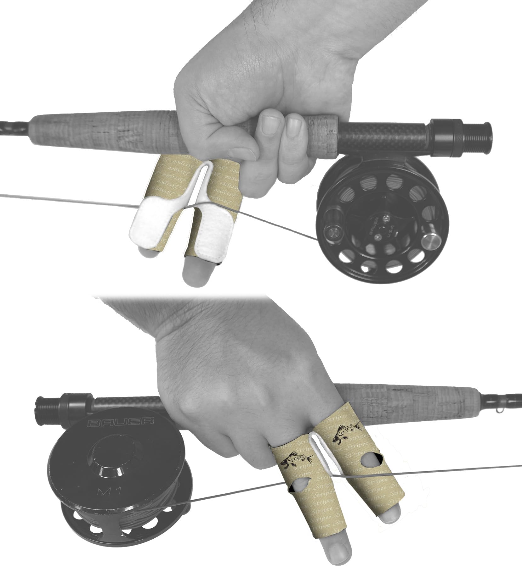 Stripee Finger Guard and Fly Line Cleaner | Sizes: Medium, Large, X-Large