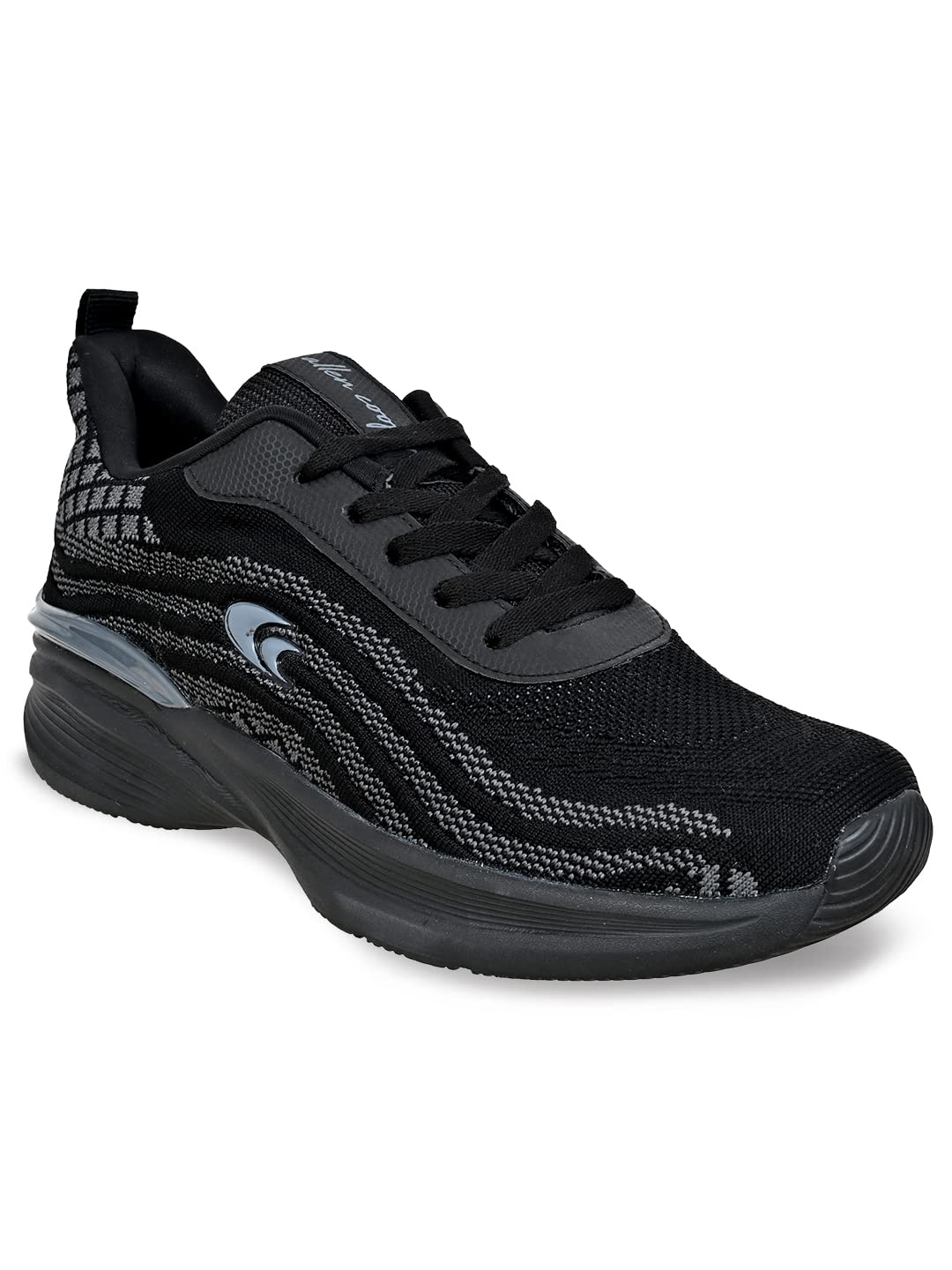 Allen Cooper Training,Atheletic,Gym,Sports Comfortable Extra Max Cusion with Memory Foam Insole Lace up Walking Shoes for Men(469 | Black | Size-6) (B0BVYXT64L) Amazon Price History, Amazon Price Tracker