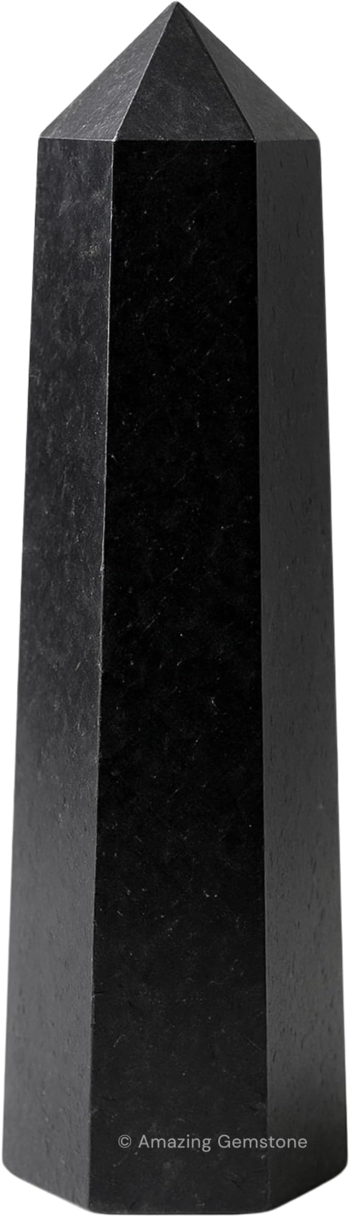 Amazing Gemstone Black Tourmaline Crystal Towers ~ Natural Healing Crystal Point Obelisk for Reiki Healing and Crystal Grid (2" to 3" Inch)