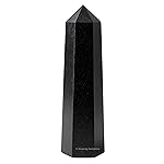 Amazing Gemstone Black Tourmaline Crystal Towers ~ Natural Healing Crystal Point Obelisk for Reiki Healing and Crystal Grid (2 to 3 Inch)