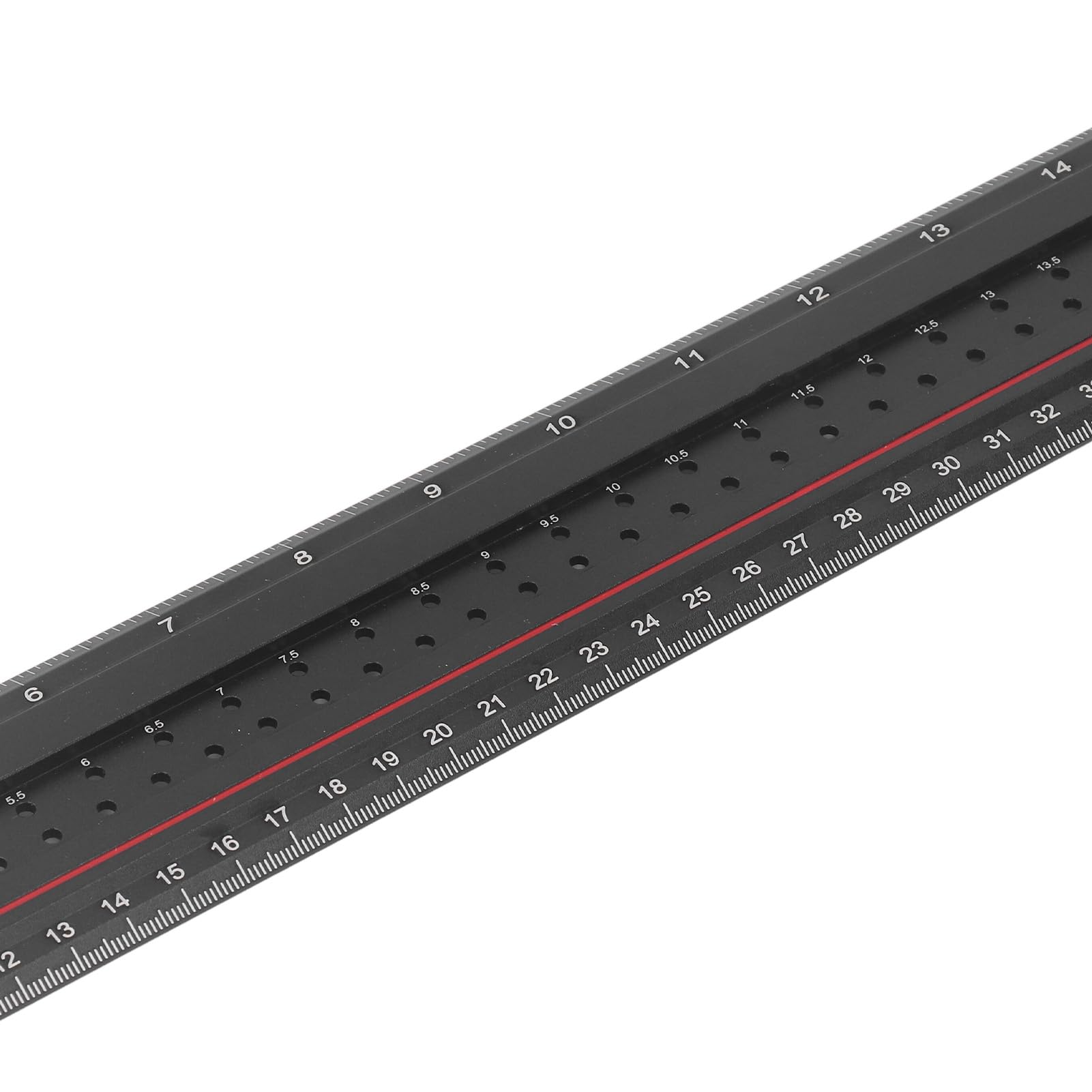 Focket Aluminiowa Linijka Kątowa T z Rysikiem, 90 Stopni, do Znakowania