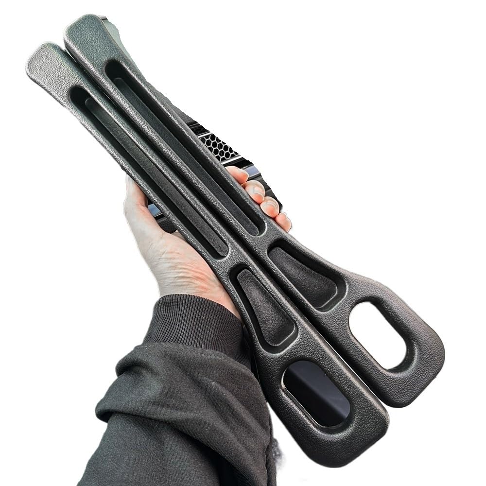 DASJKDI 2pcs Car Seat Gap Filler, Dual Slot Design, Interior Accessories, Phone & Key Storage Box, Pad, Fillers for car(2PCS Black)