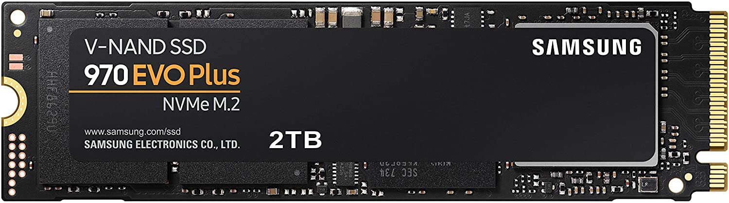 970 EVO Plus SSD 2TB - M.2 NVMe Interface Internal Solid State Drive with V-NAND Technology (MZ-V7S2
