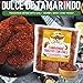 Tamarindo De Frutas Con Chile, Authentic Mexican Tamarind Candy with Chili, Sweet, Tangy and Spicy. Dulce De Tamarindo 8.5 oz. Contains Seed. Bag by Don Turinos