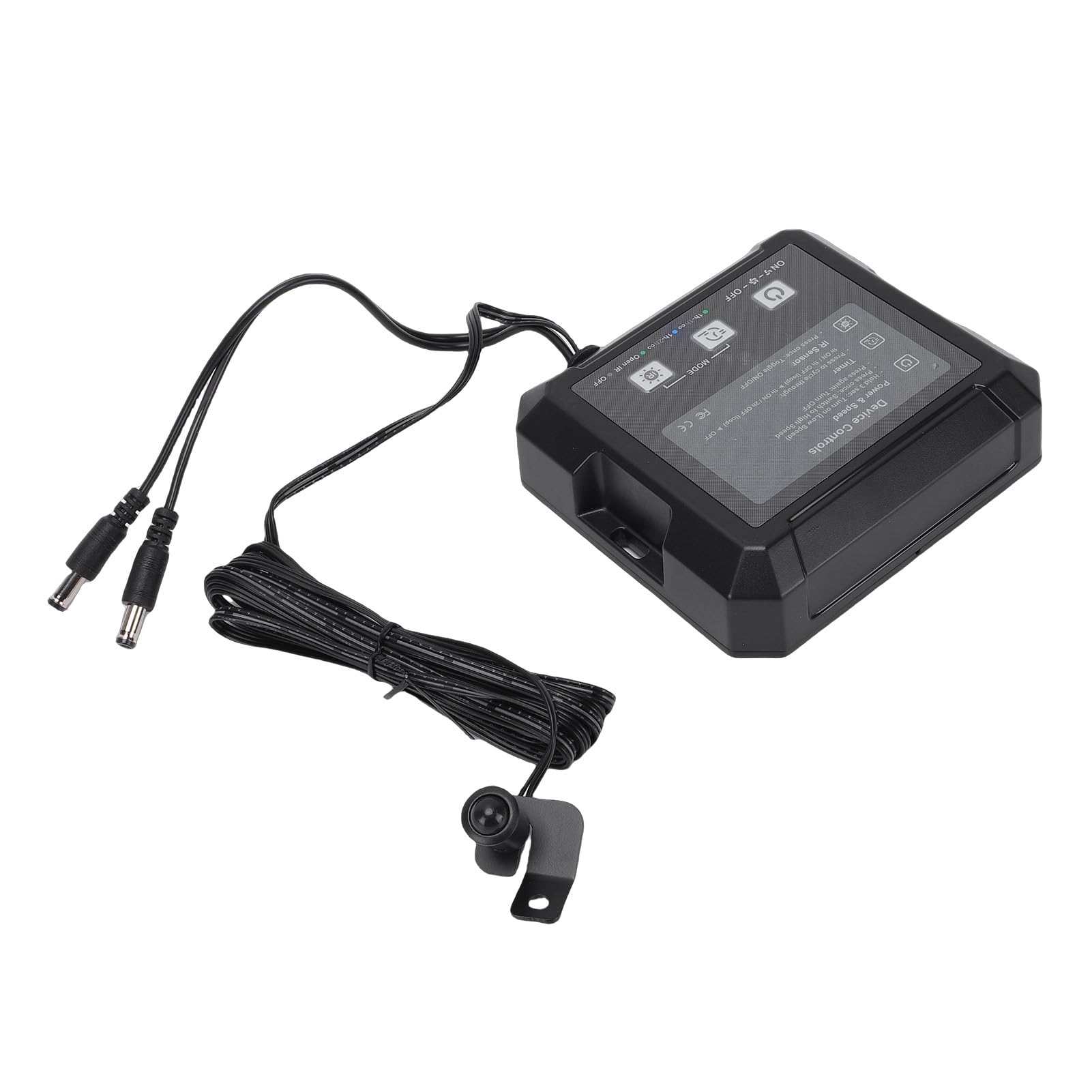 Ventilador Solar para Gallinero, Ventilador de Escape con Energía Solar, de Ventilación con Batería de 2500 MAh con Control de Velocidad Dual y 3 Modos, Ideal para Gallinero e Invernadero