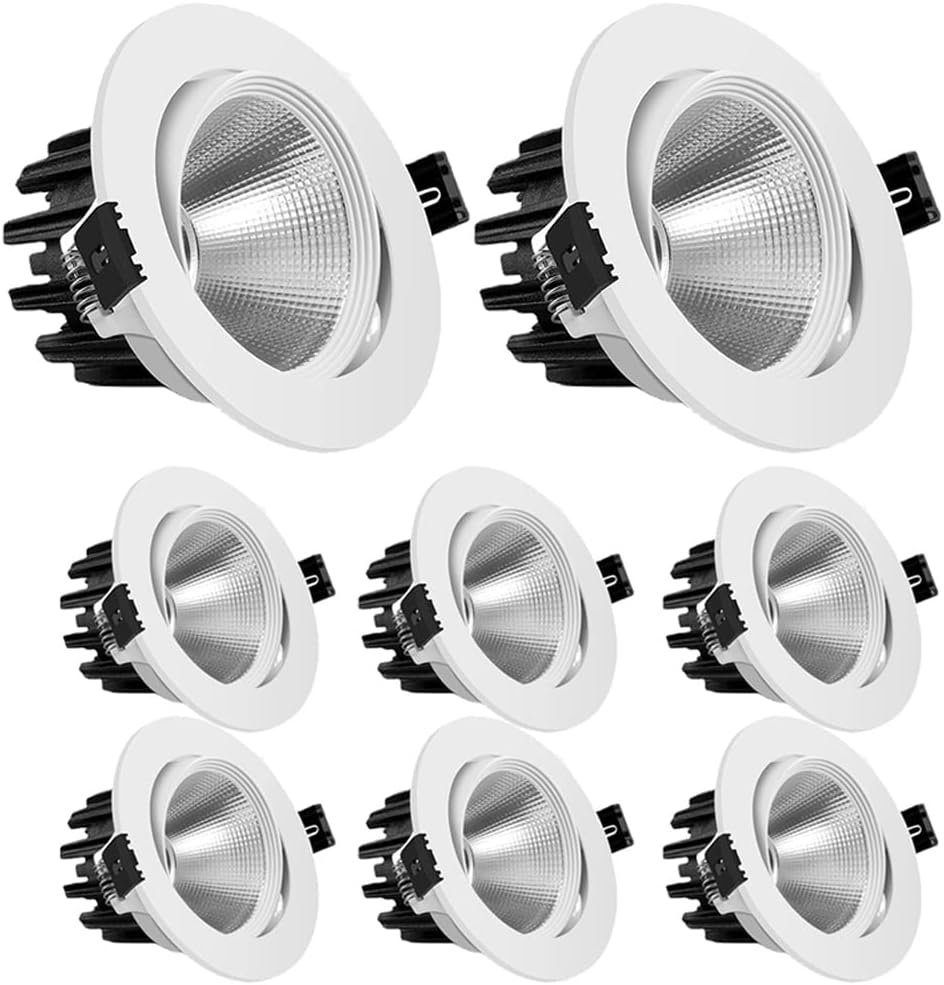 5W 7W 15W 20W 30W ジンバルダウンライトセット、アイボール