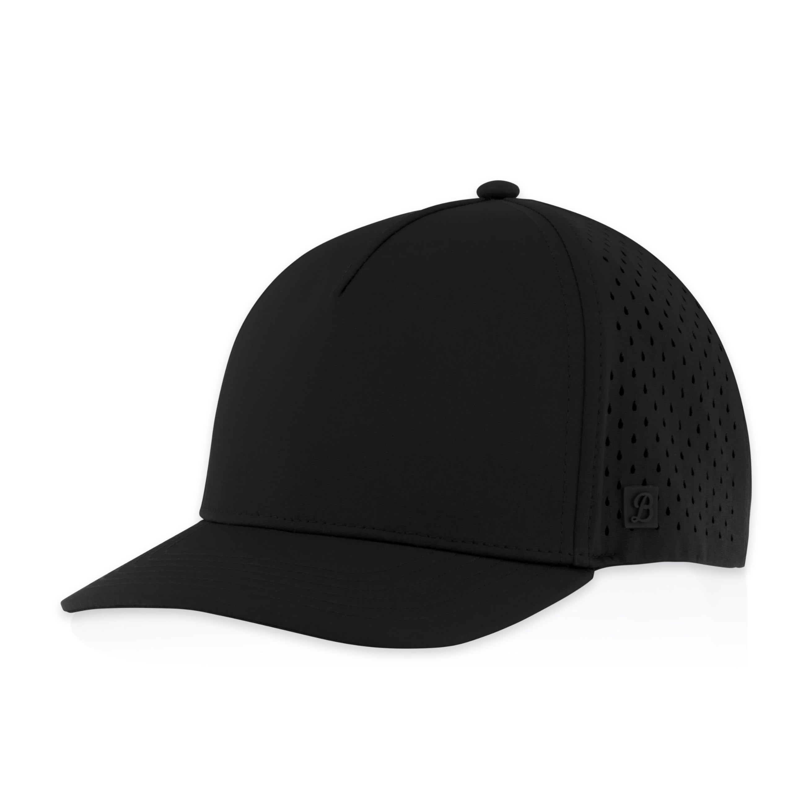 Billest Gilbert Performance 5‑Panel Snapback Hat – Adjustable Flat‑Bill Cap for Men & Women | Breathable and Lightweight