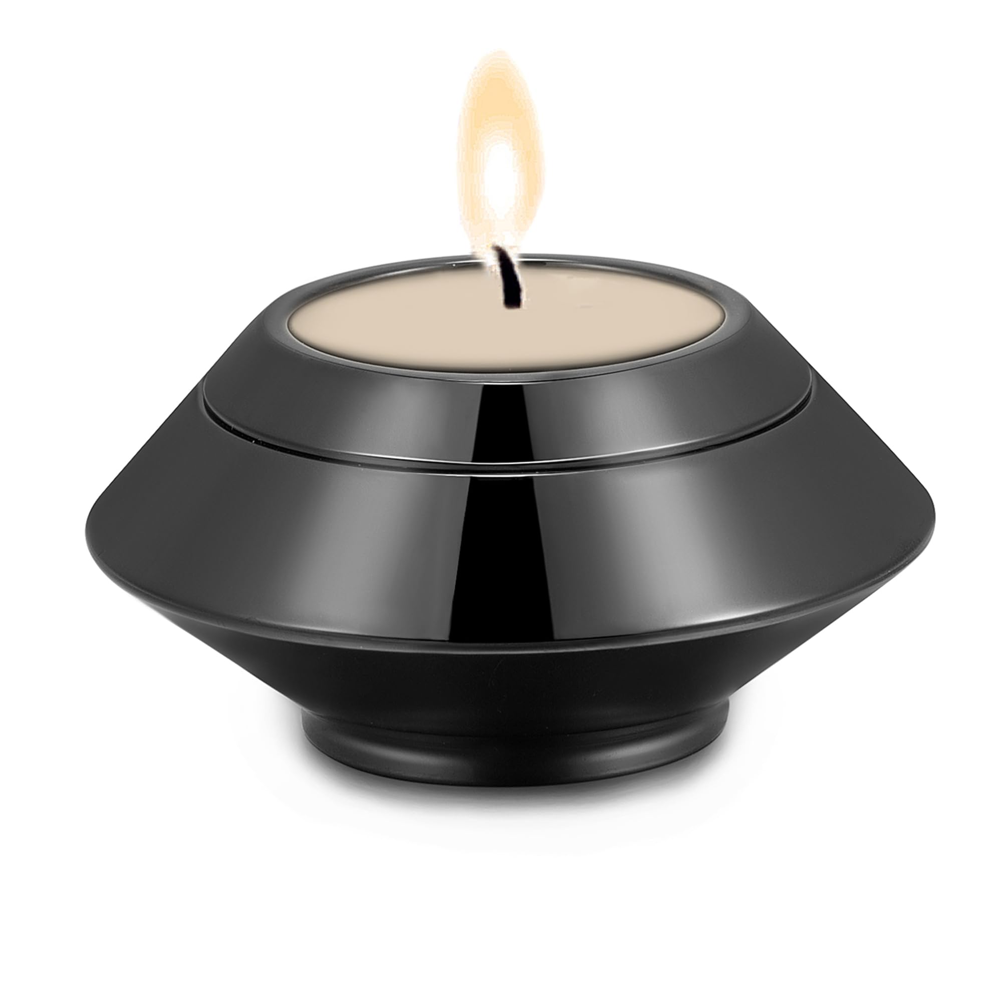 Cremation Urns for Ashes Stainless Steel Candle Ash Holder Keepsake Urn for Ashes Mini Funeral Urns for Human Ashes/Pet Ashes
