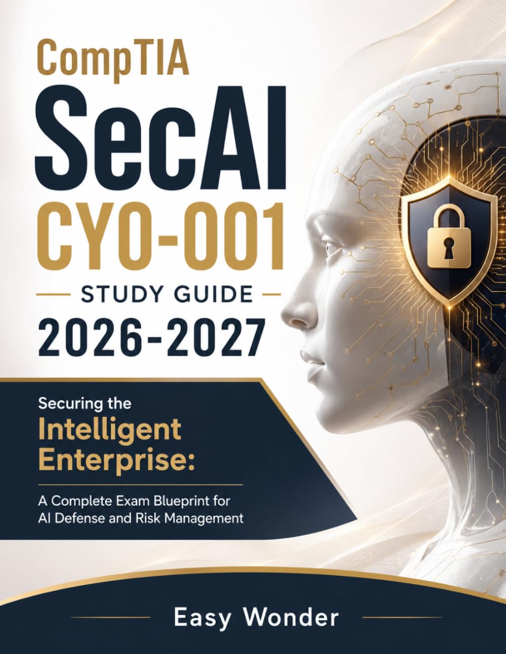 CompTIA SecAI CY0-001 Study guide 2026-2027: Securing the Intelligent Enterprise: A Complete Exam Blueprint for AI Defense and Risk Management