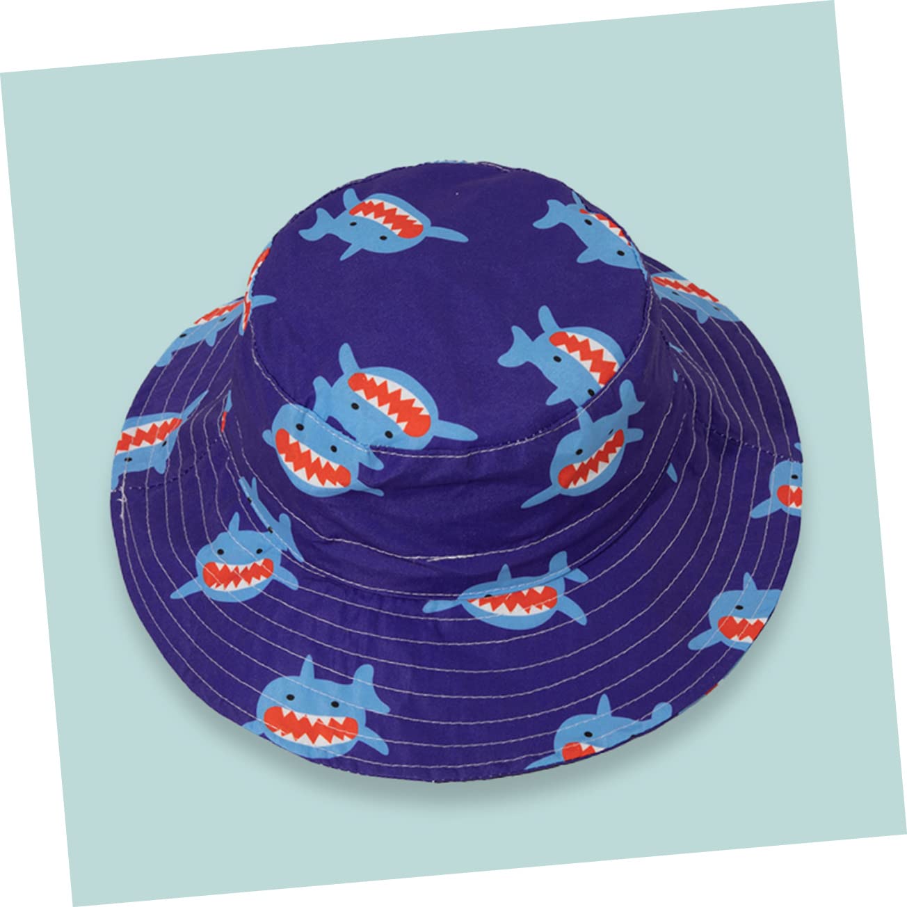 YSJNHX Sombrero de protección solar para dibujos animados con estampado de animales, gorra de pescador con correa para la barbilla, cómodos y transpirables, sombreros de verano para niños y protección