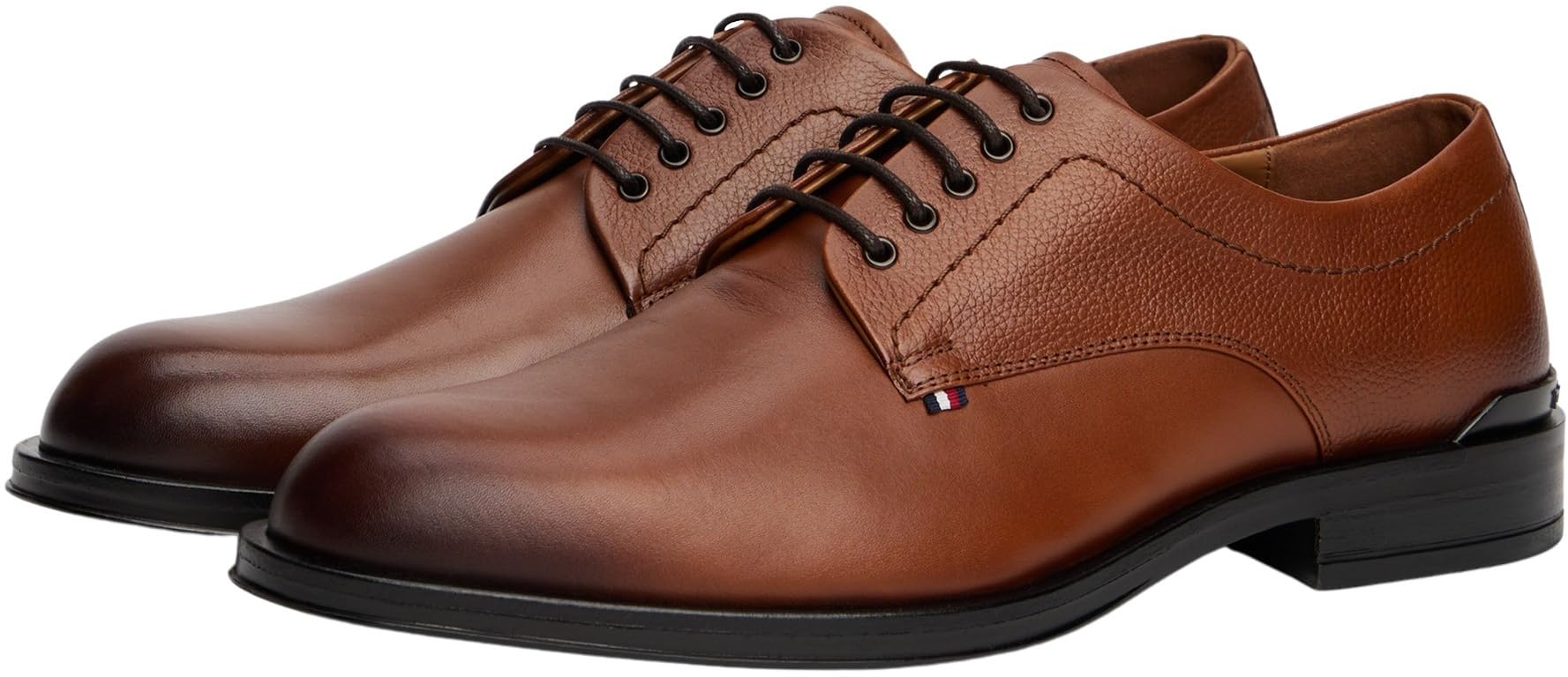 Tommy Hilfiger Chaussures Derby Homme Corporate en Cuir