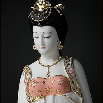古代中国の多彩な楽器を持つ陶器製美人女性像セット　骨董品 古代中国の多彩な楽器を持つ陶器製美人女性像セット 骨董品