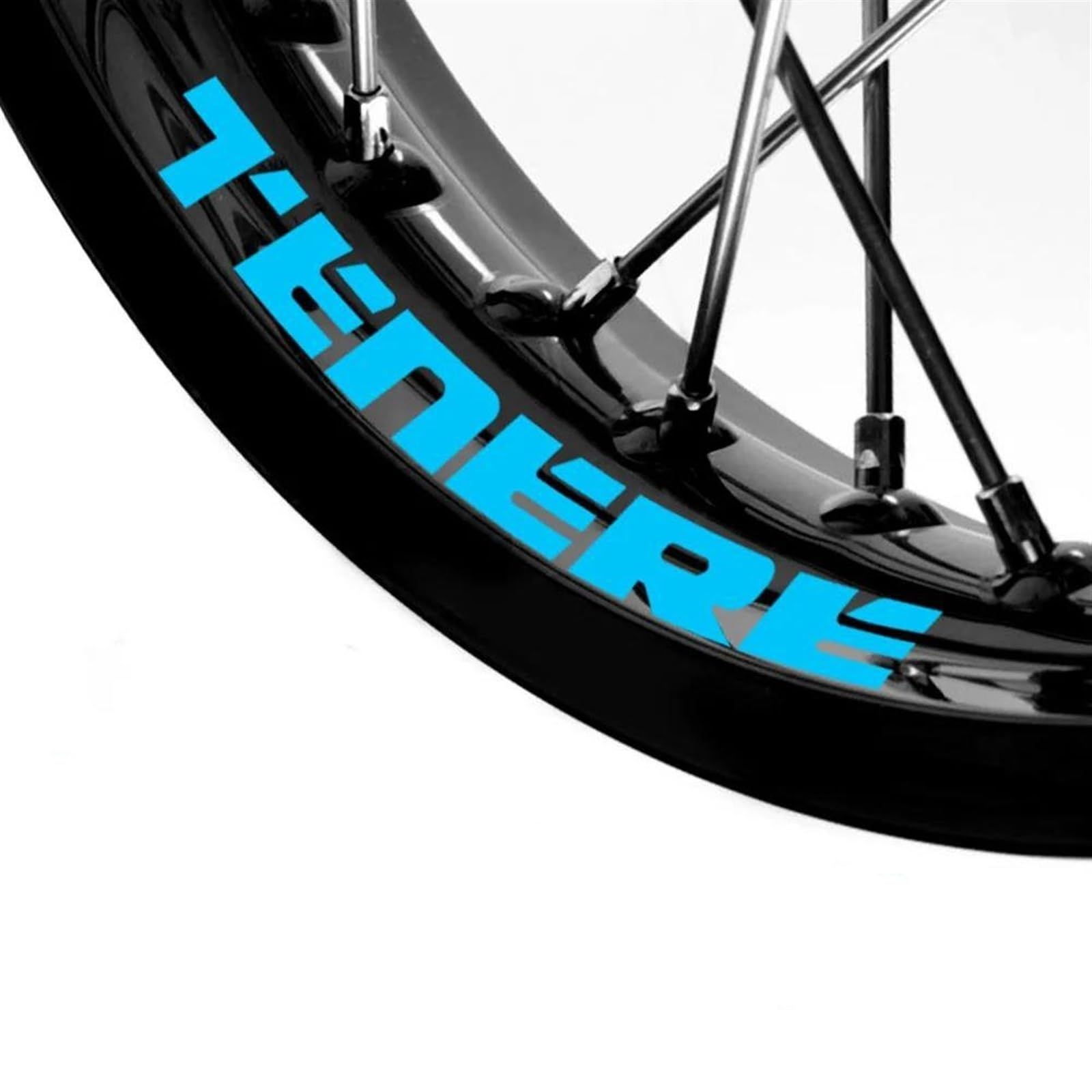 Reflective Motorcycle Parts Wheel Sticker Inside of Hub Decals Rim Stripe Tape for Yamaha for Tenere 700 1200(Color5)