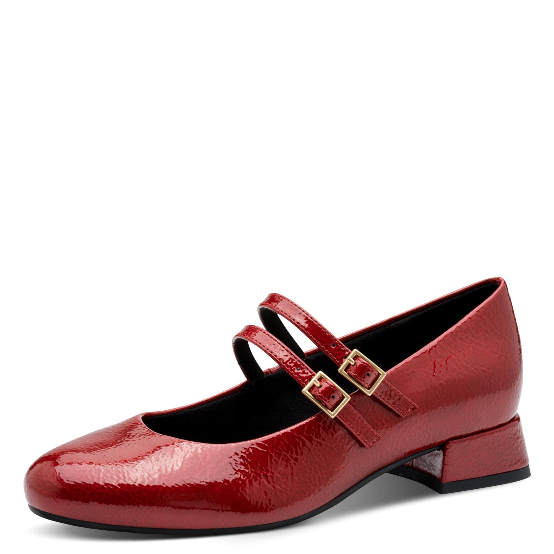 MARCO TOZZI Women's 2-22209-44 Pumps, DK.RED PAT, 36 EU, Dk Red Pat, 4 UK