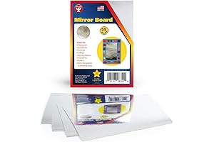 Hygloss Mirror Board 12pt. - 5"x7" - 25 Sheets