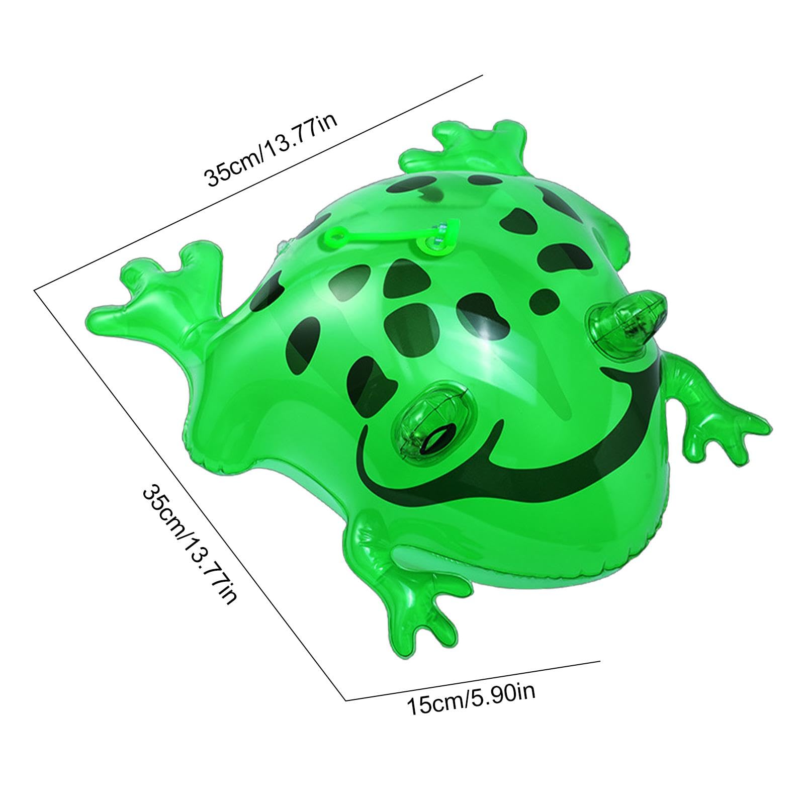 Frog & Turtle Gonflables Lumineux – Gros Jouet Flottant PVC Pour Piscine, Plage, Fête, Enfants