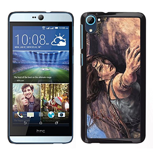 Plastic Shell Protective Case Cover || HTC Desire D826 || Lara Cr0ft @XPTECH