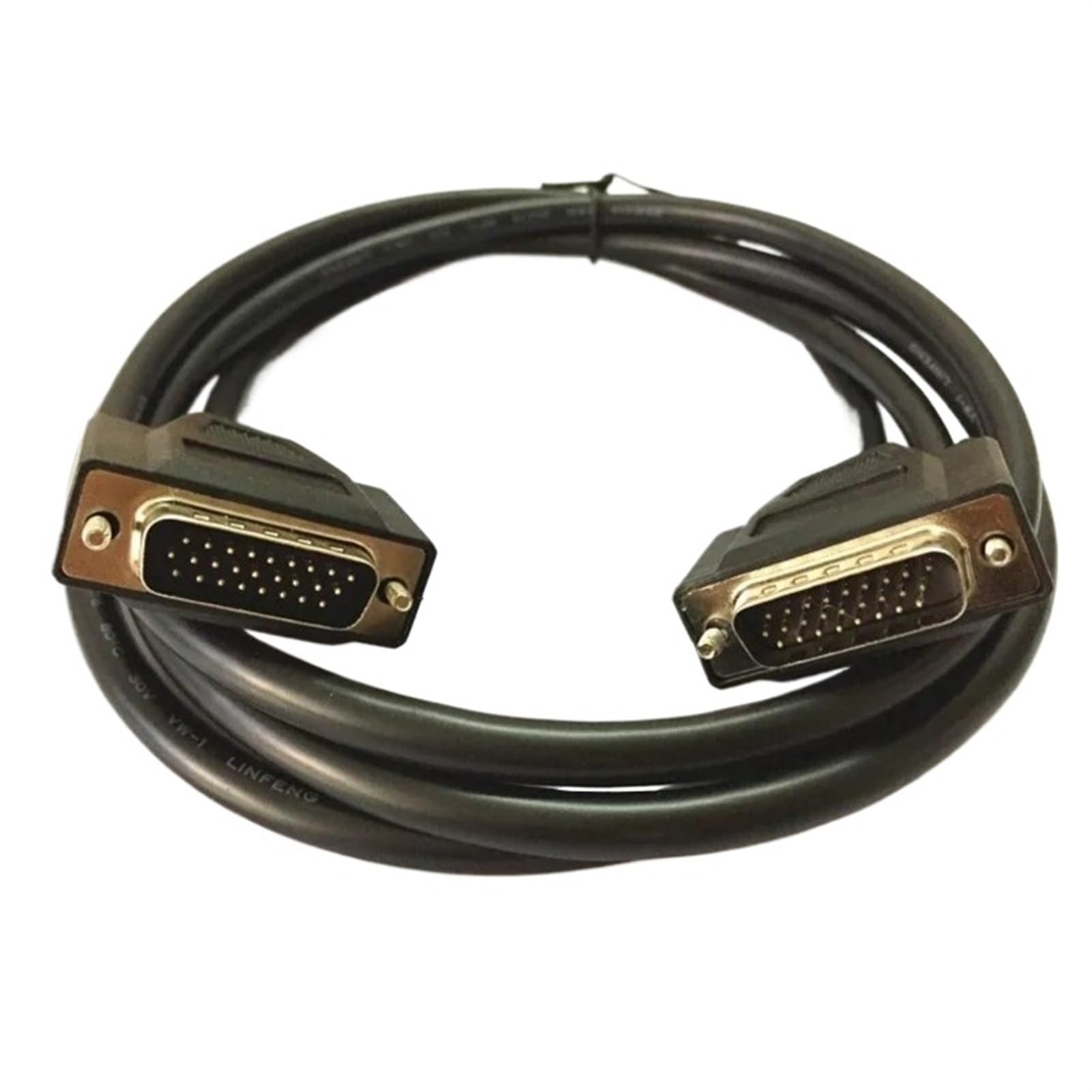 DB26 HDB26 3 rzędy 26-pinowy kabel przedłużający, męski na żeński, długość konfigurowalna (męski do żeński, 5 m)