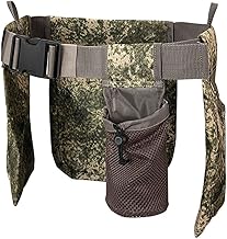 DAZZLEEX Ceinture de chasse portable Sac banane léger tactique Camping Camouflage chasse aux oiseaux, Voir image