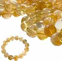 天然石 パワーストーン チベット産 チベットストーン ブレスレット シトリン 楽天市場】シトリン 高品質 ブレスレット 6mm 16.5〜17.5cm S〜L