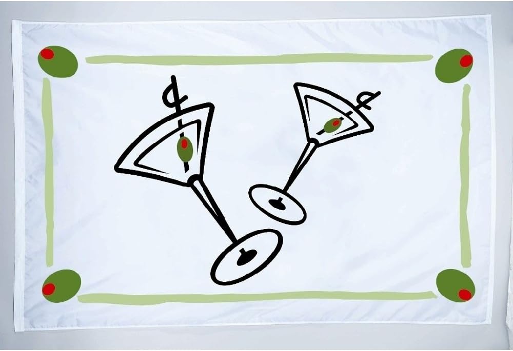 Cocktail Flag Nyl-Glo- 3 ft. X 5 ft.