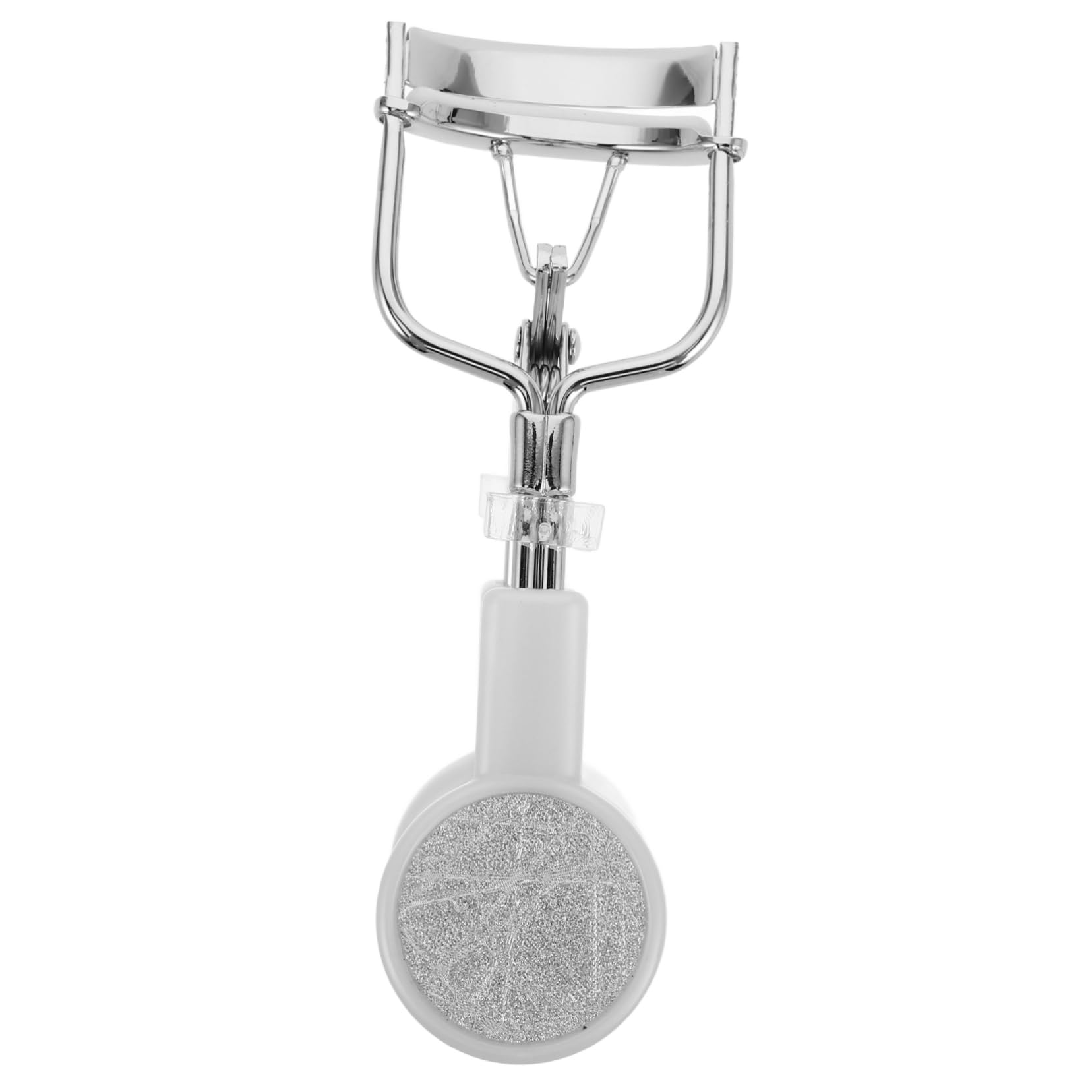 Didiseaon Multifunctional Travel Eyelash Curler False Lash Curler Wide Mouth for Instant Curling Silver for Hooded Eyes