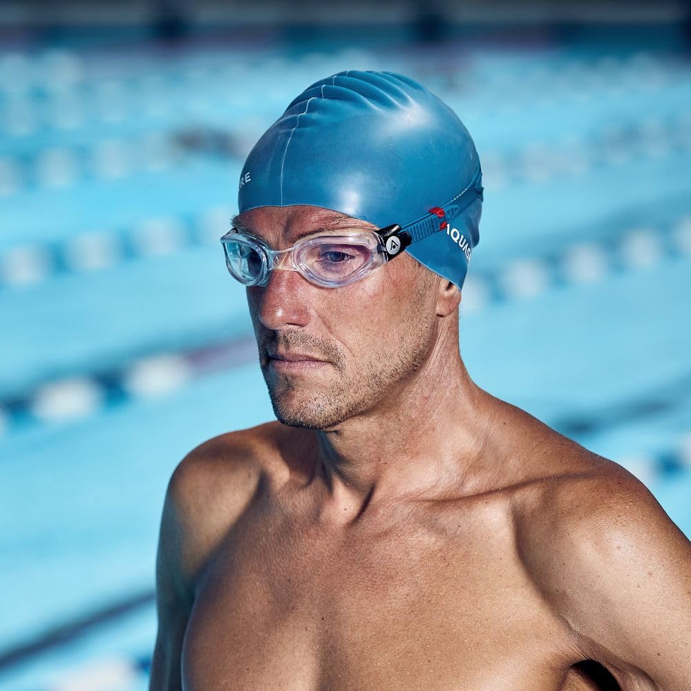Aqua Sphere Kaiman Regular Fit okulary do pływania, przezroczysta soczewka/przezroczysta oprawka