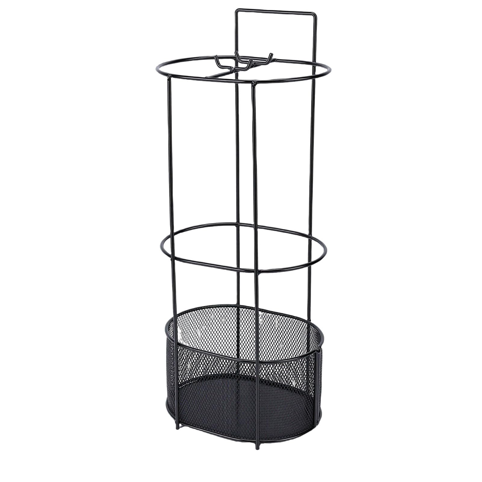 Asixxsix Portaombrelli, Portaombrelli in Metallo e Ferro di Alta qualità con Design a Rete Cava per il Drenaggio Dell'acqua, Organizzatore Indipendente per L'ingresso di Casa e Ufficio,