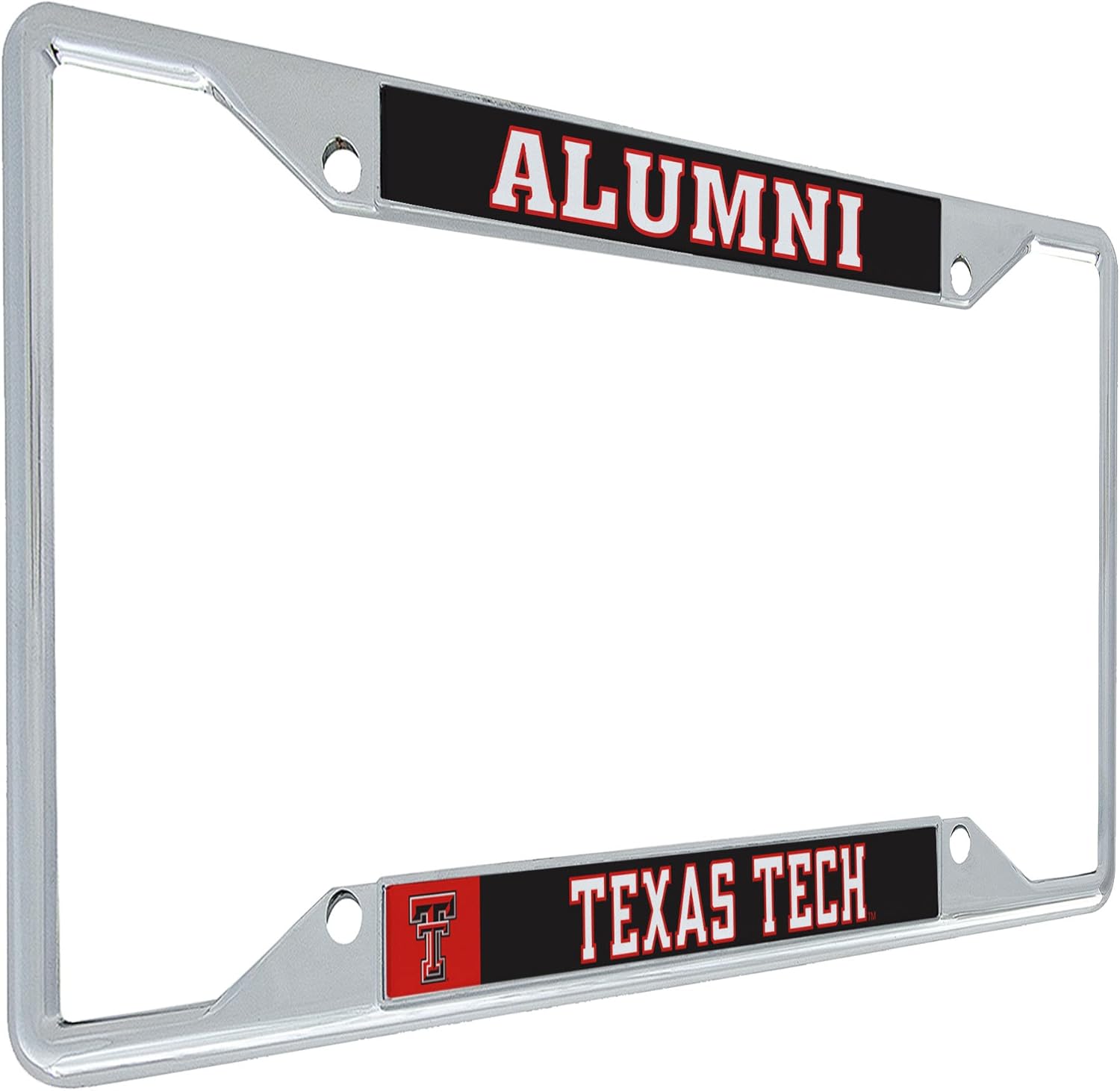 Desert Cactus Texas Tech University License Plate Frame TTU Red Raiders Metal Car Tag Holder for Front or Back of Car Officially Licensed (Alumni Black) Desert Cactus Texas Tech University License Plate Frame TTU Red Raiders Metal Car Tag Holder for Front or Back of Car Officially Licensed (Alumni Black)