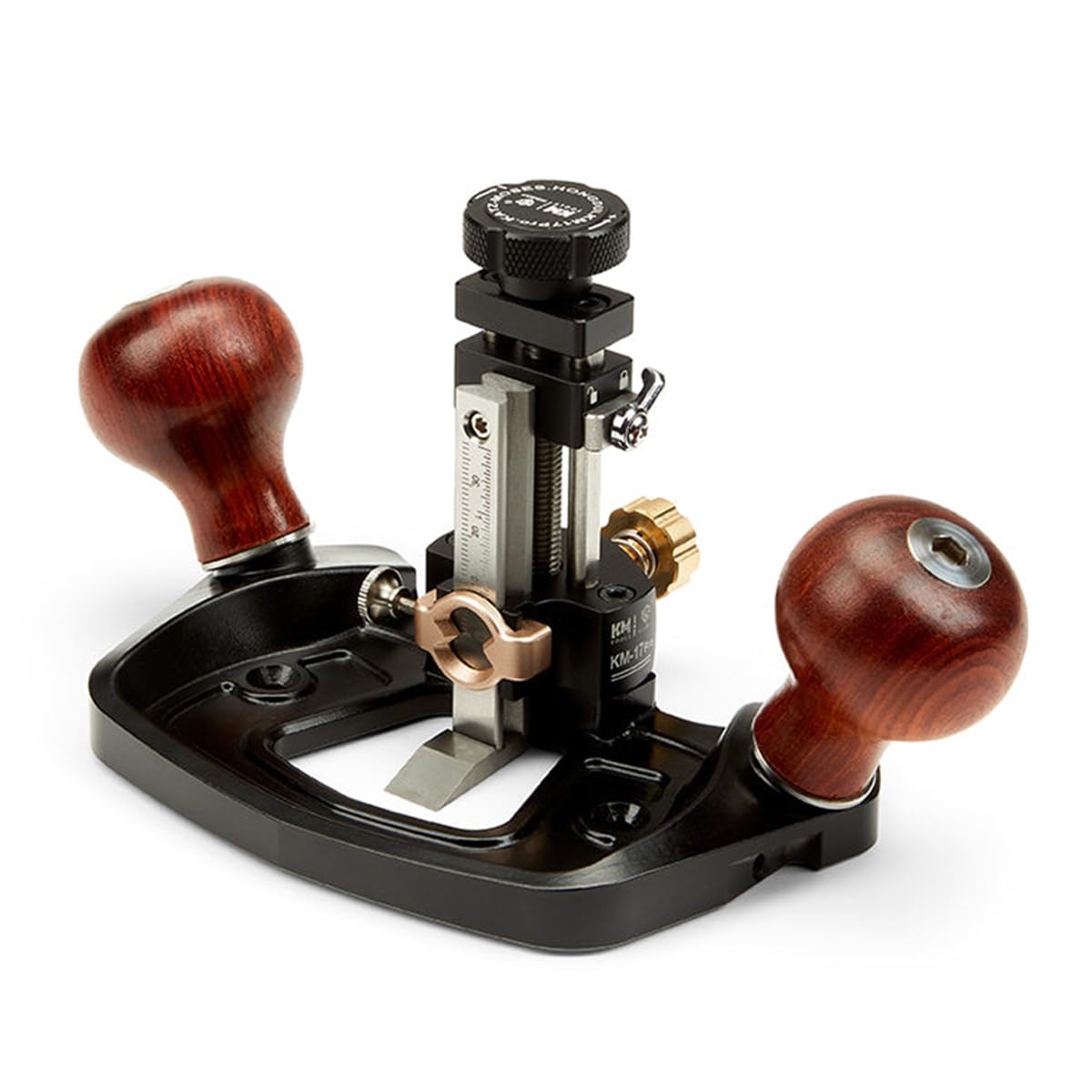 HONGDUI KM-17 PRO ROUTER PLANE Woodworking Router Plane for Tuning Joinery Cutting Grooves Mortise (KM-17 Pro)