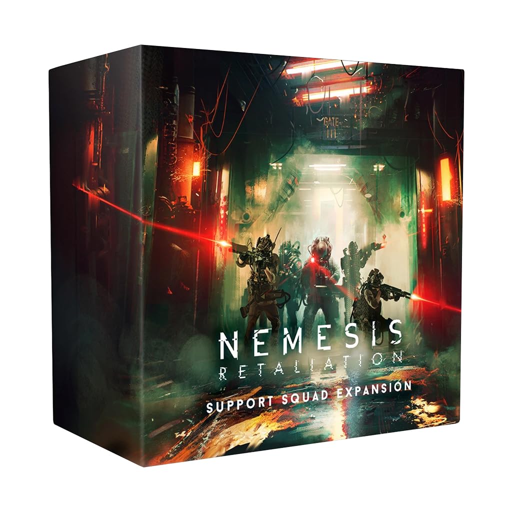 Awaken Realms | Nemesis Retaliation Support Squad Expansion | Rozszerzenie Gry Planszowej | 1-5 Graczy | 120 Minut
