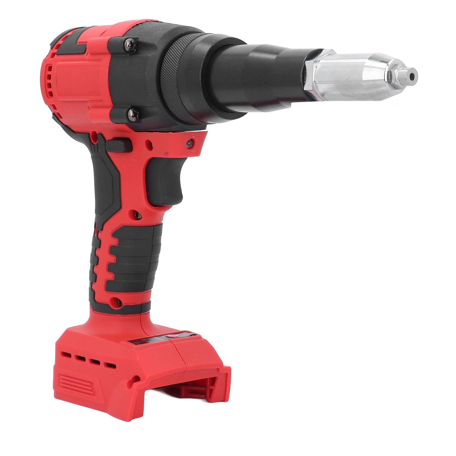 Pistola Remachadora Inalámbrica, Pistola Remachadora Eléctrica con Batería de 18 V 360 W Profesional con Luz LED Incorporada Fuerza de Tracción de 10 KN para Reparaciones Automotrices