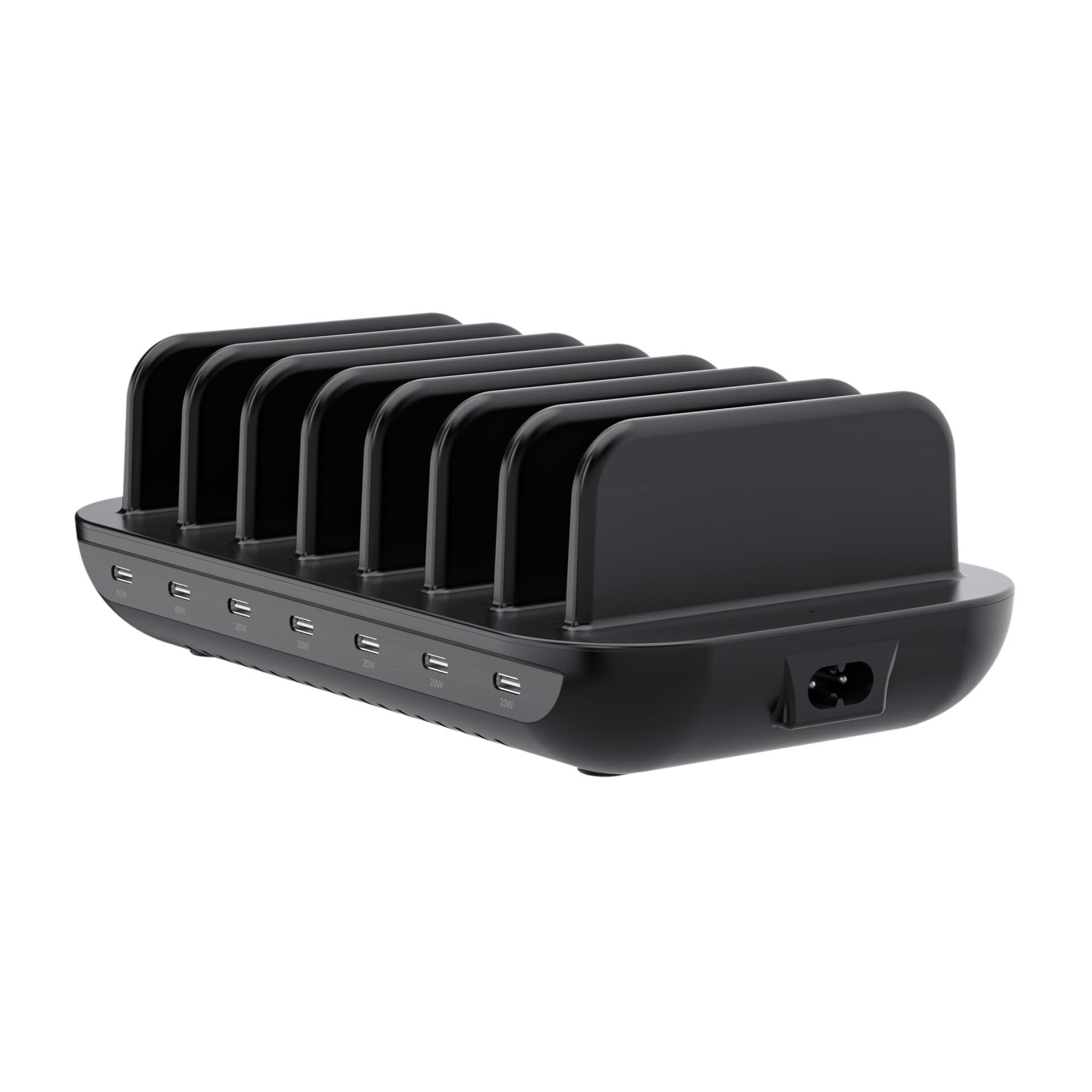 Station de charge 7 ports USB-C Conceptronic pour charger tout ensemble - 4