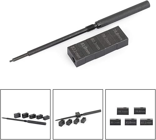 Miniatura 2 de Topteng Los kits de herramientas de medidor de altura del inyector se ajustan a Detroit Diesel Engine series 50 60 3350 J-42749, J-45002, J-39697