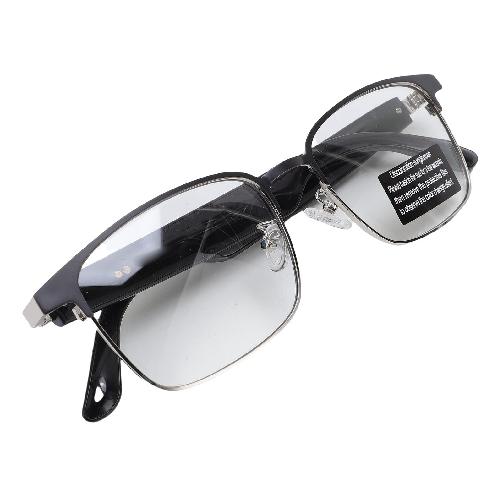 XUMIUZIY Smart Glasses with AI Translation Support 172 Languages Audio Glasses Open Ear Headphones Anti Blue Light Sunglasses