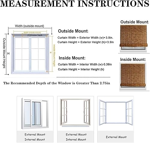 Miniatura 2 de Persianas de patio enrollables para exteriores, persianas de bambú para patio al aire libre, persianas de caña de sombreado con aislamiento Thernal,