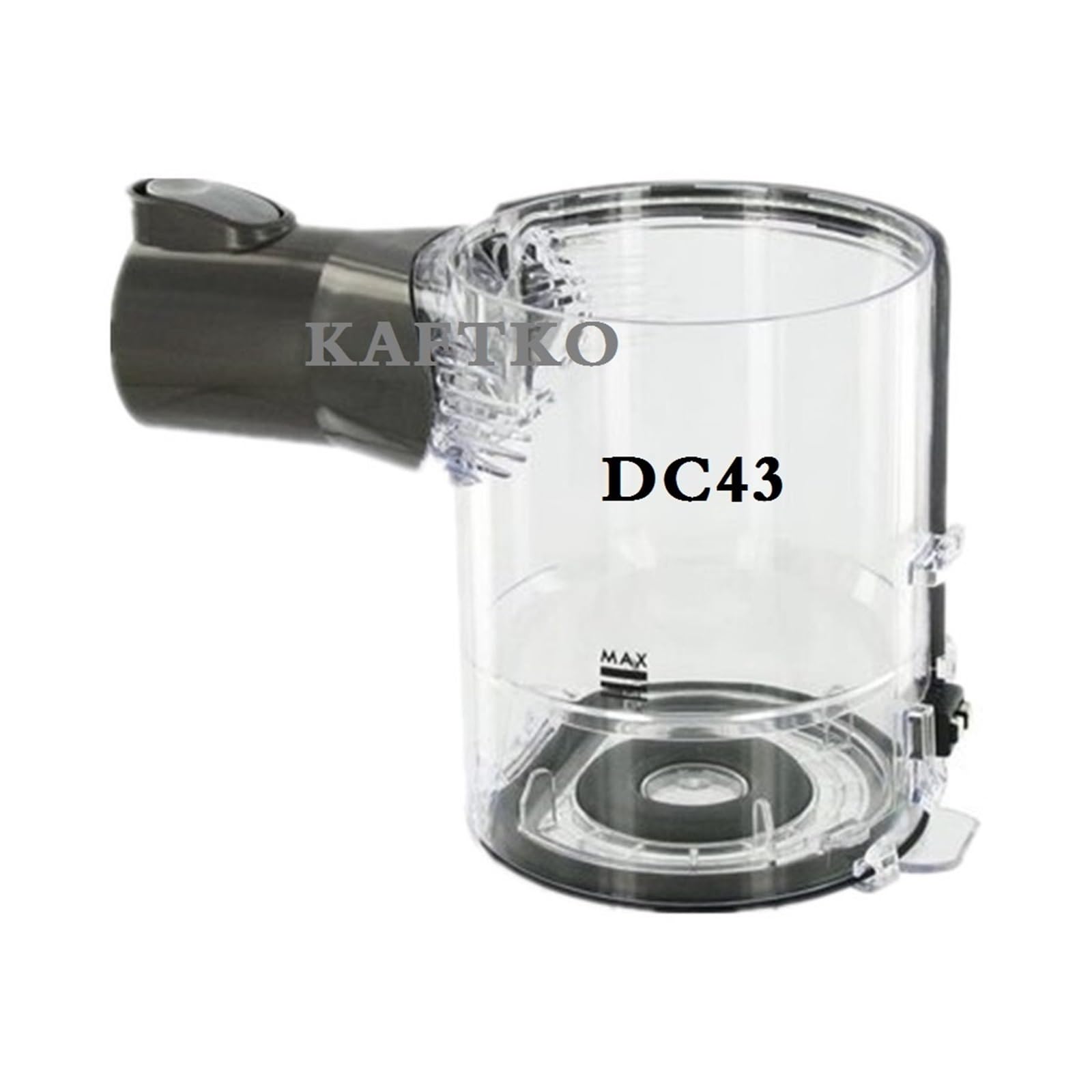 KAFTKO Vacuum Cleaner Dust Bin, Bin Spare Parts Replacement. Compatible For Dyson DC34/DC43/DC44 (Color : DC43)