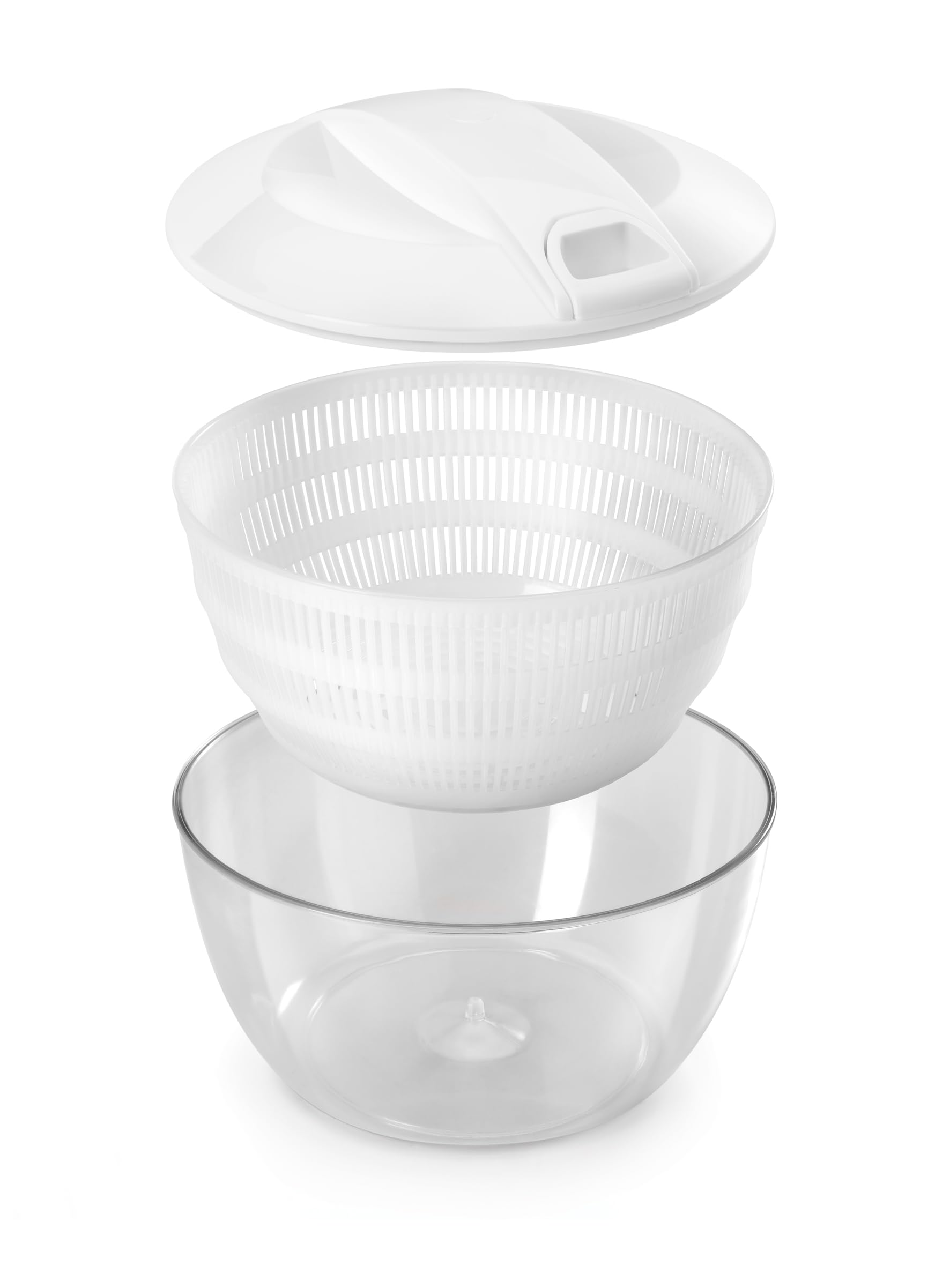 Metaltex CENTRIFUGADORA DE Ensalada 'Turbo', Blanco, Estandar