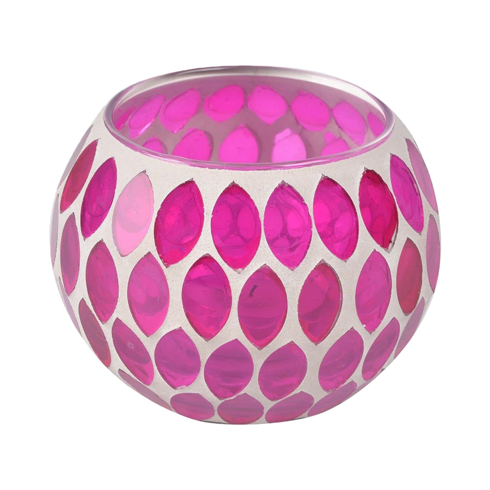 Artistic Stylish Glass Candlestick Creating Colorful Light Effects for Dream Homes Ambiances for Living Space Colorful Candleholder