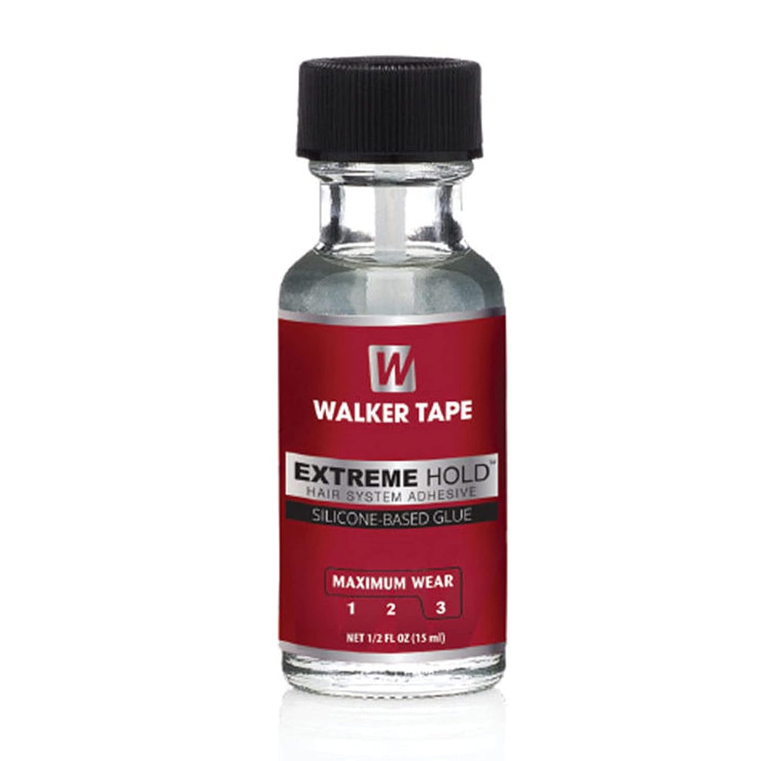 Walker Tape Extreme Hold SiliconeBased Glue Maximum Wear, 0.5 Ounce Beauty