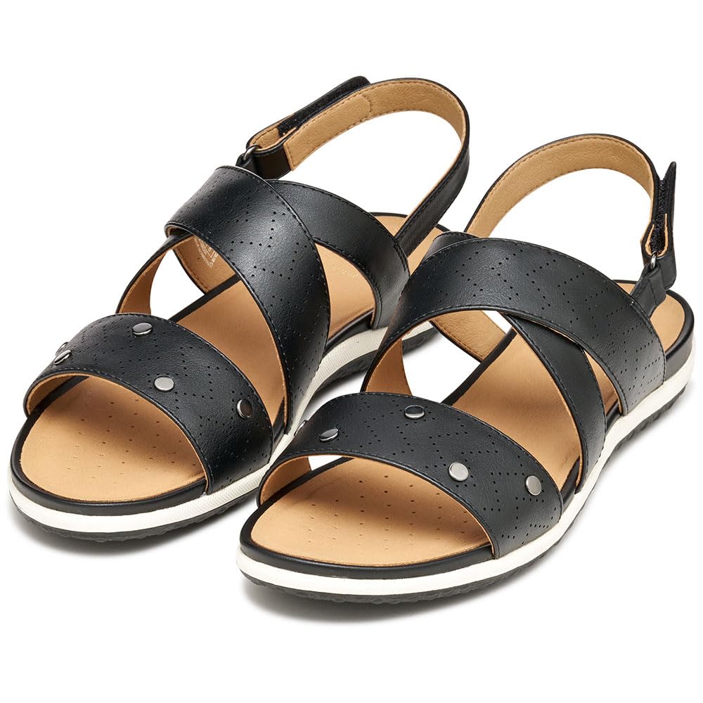 Geox D Sandal Vega B, Piatti Donna