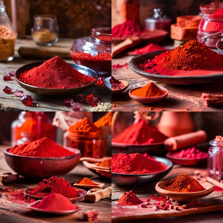 Image of Herbal and Organic Holi Colors | Eco Friendly | Red Color 300gm | Natural and Skin-Friendly Gulal | Handmade and Non-Toxic | Holi Ke Rang | Holi Celebration | Stain Free